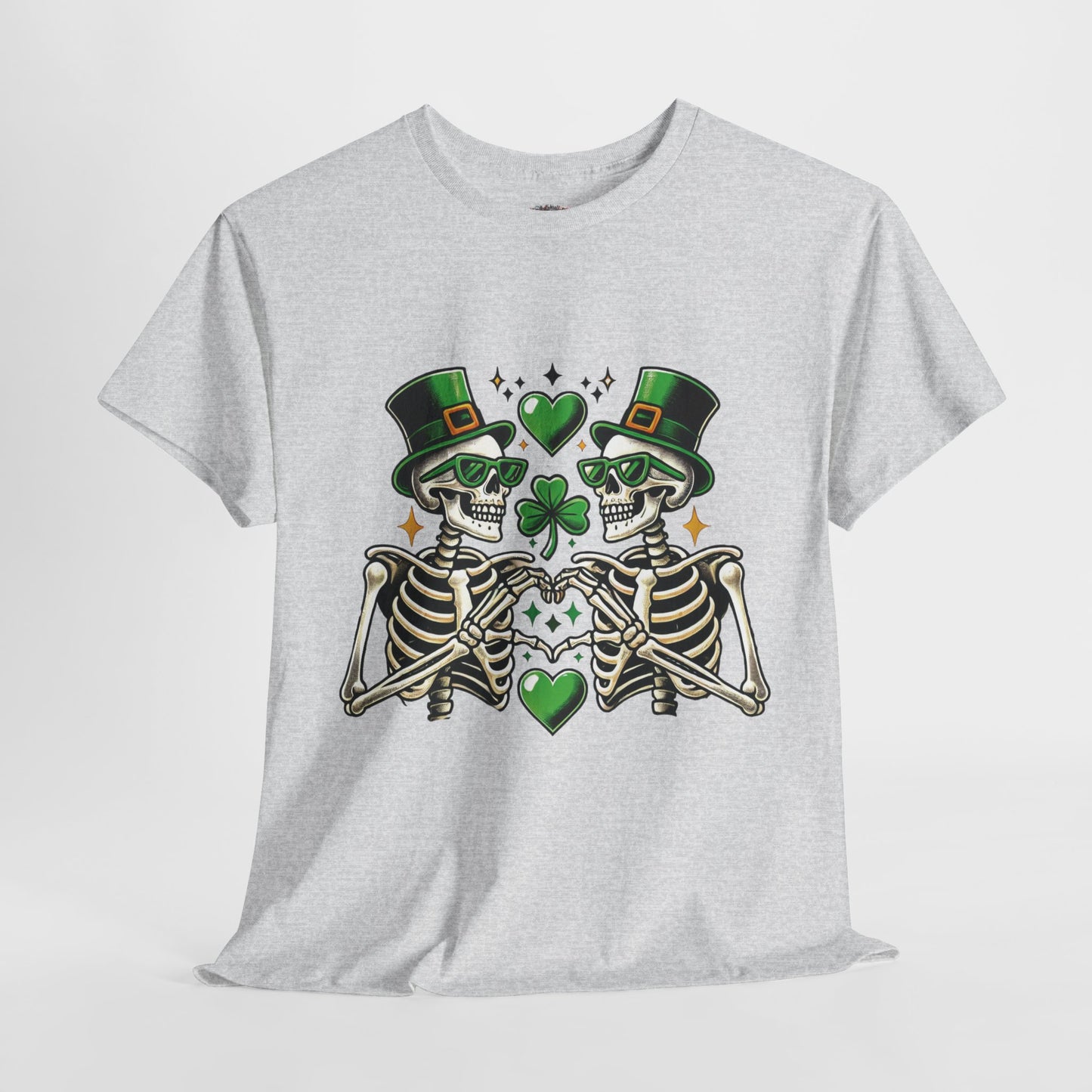 Funny Skeleton St Patricks Tee