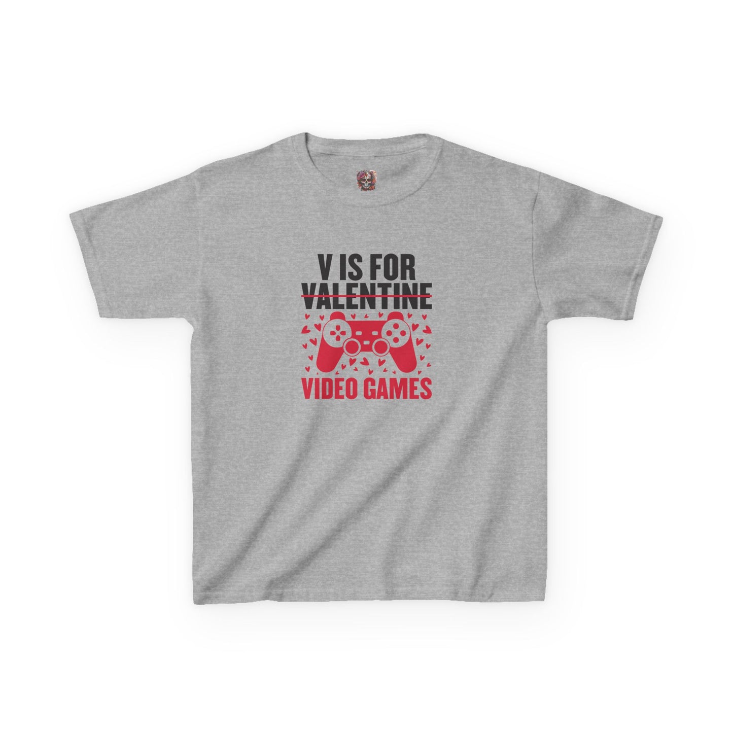 Video Games Youth Valentine's Tee