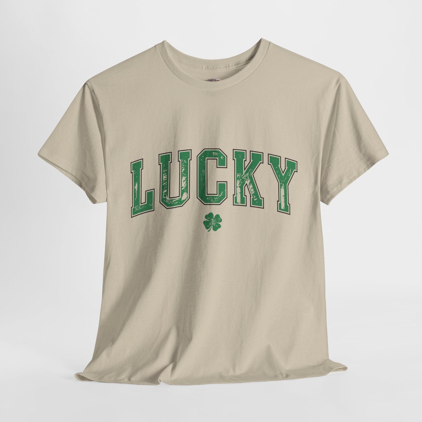 Lucky Unisex Heavy Cotton Tee - St. Patrick's Day Casual Wear
