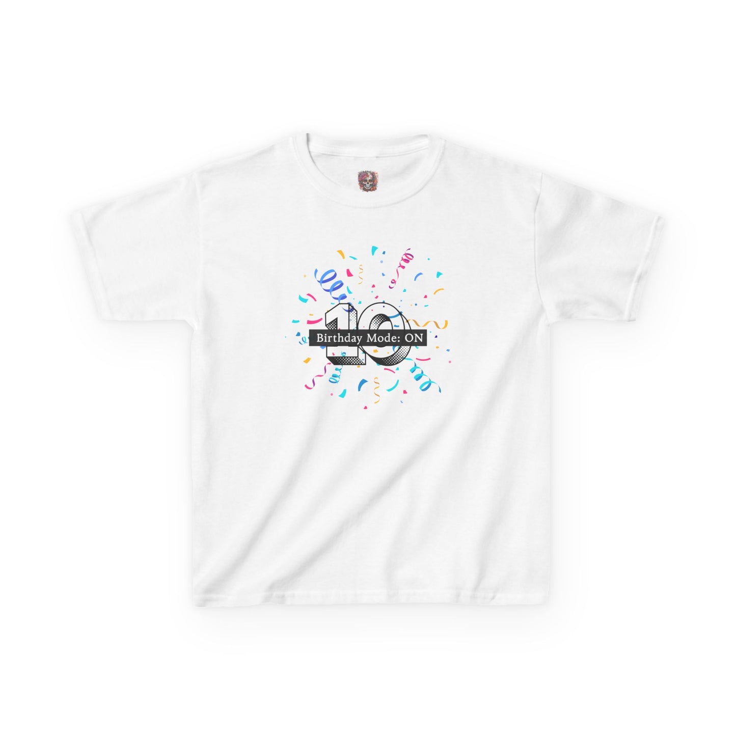 Kids Tee - Birthday Mode: On Celebration Tee (Customizable Age)