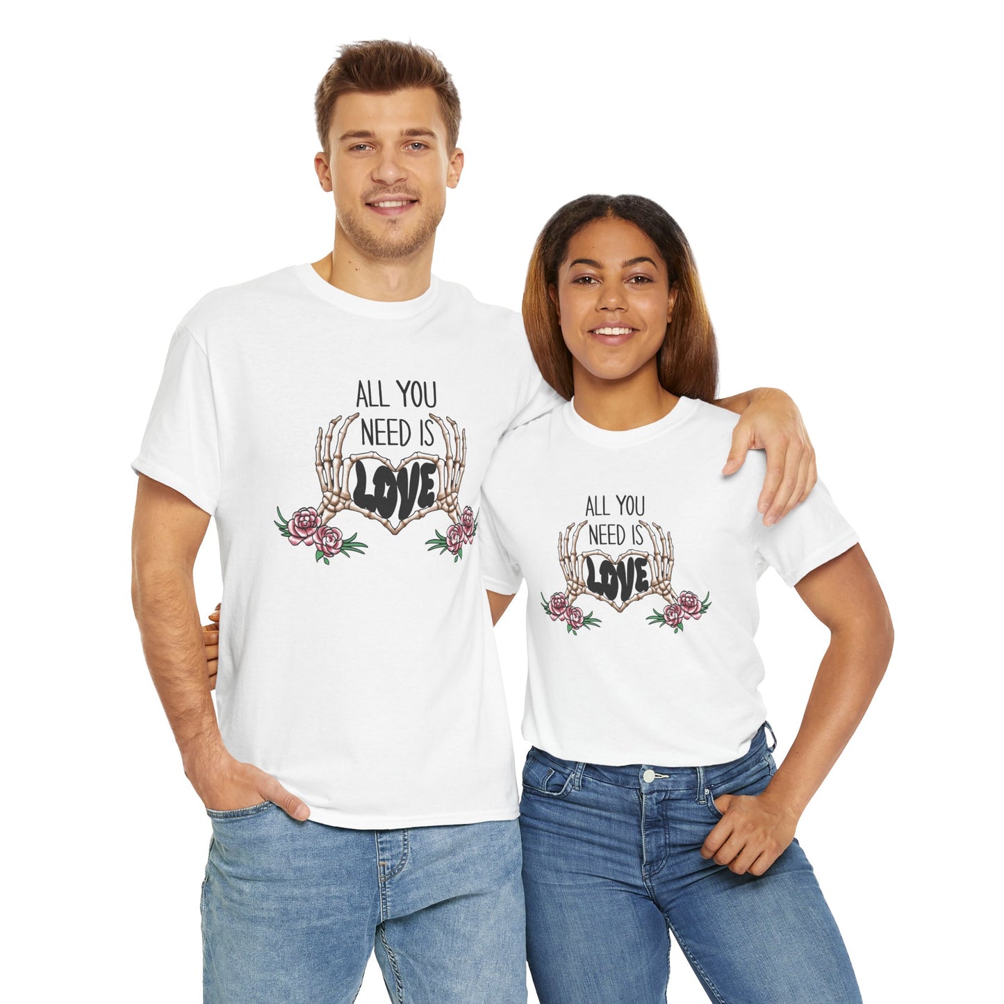 "All You Need Is LOVE"- Floral Tee