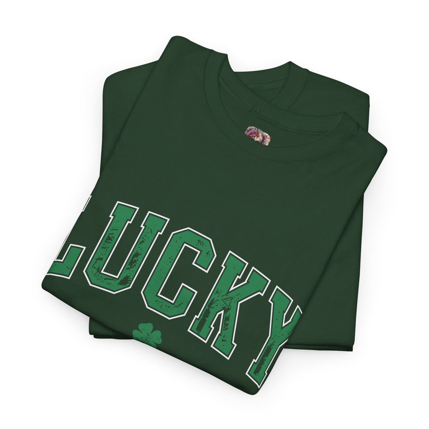 Lucky Unisex Heavy Cotton Tee - St. Patrick's Day Casual Wear