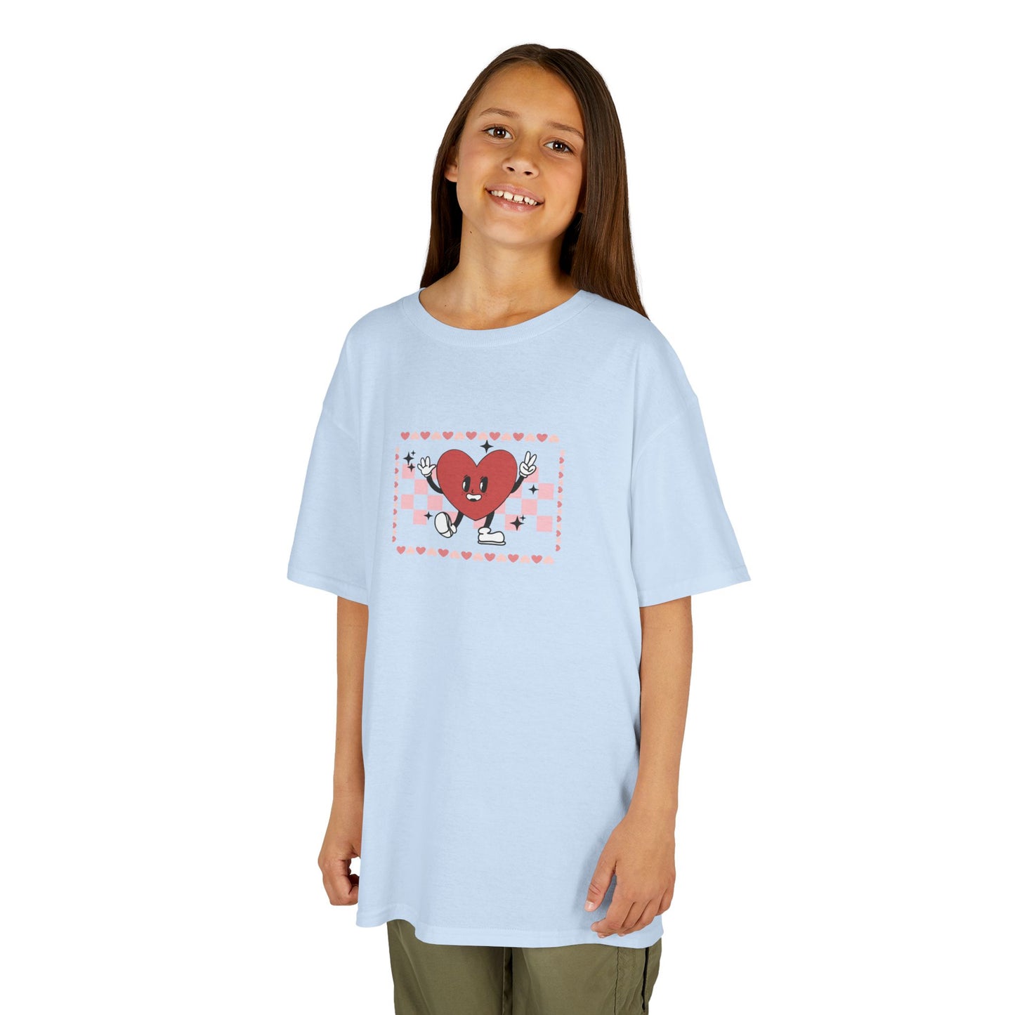 Peace Heart Youth Valentine's Tee