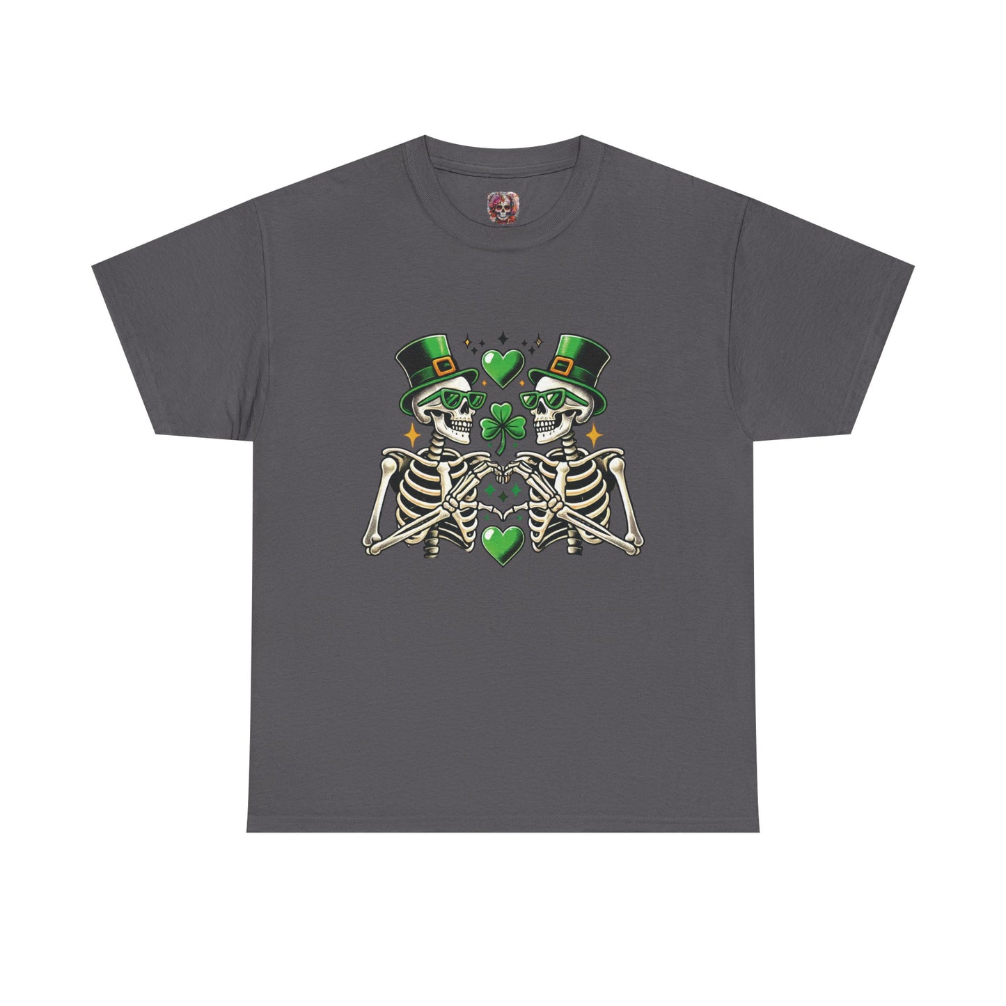 Funny Skeleton St Patricks Tee