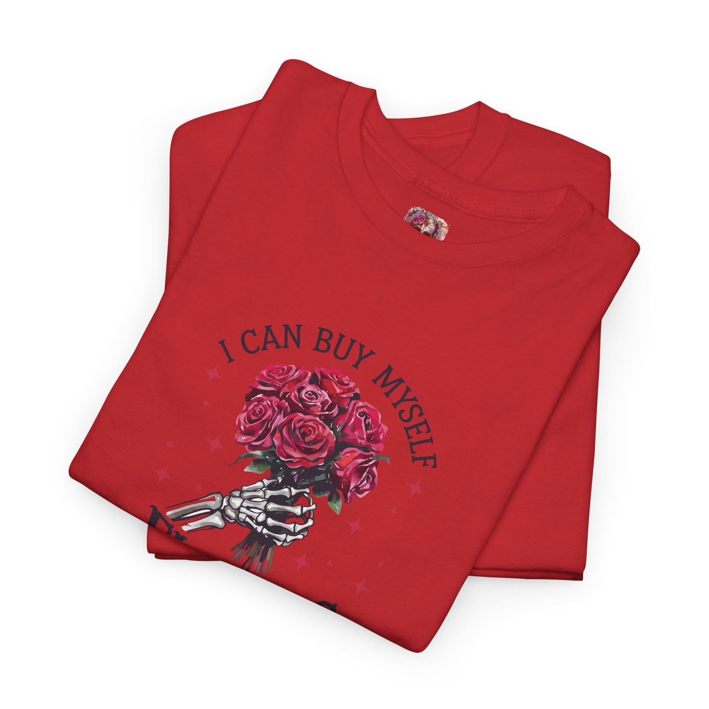 Floral Tee - "I Can Buy Myself Flowers"