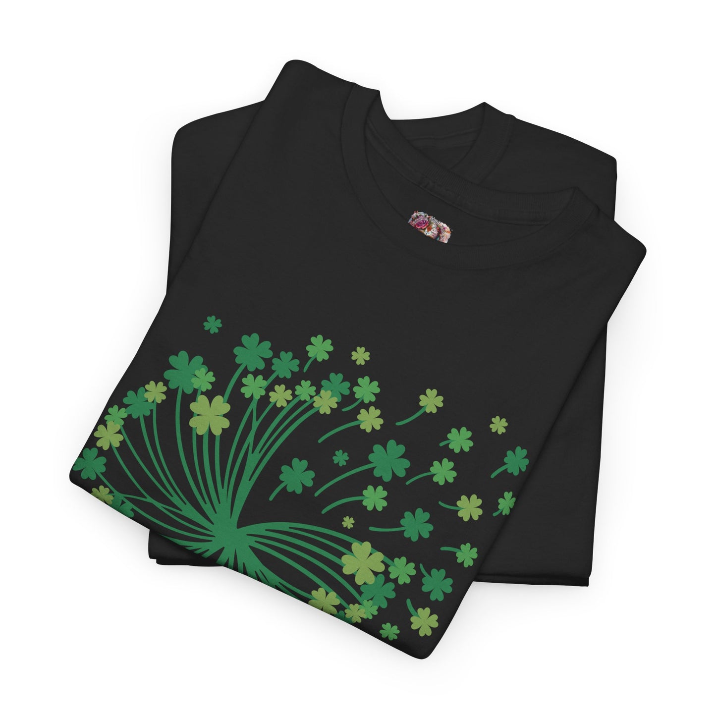 Lucky Clover Unisex Heavy Cotton Tee - St. Patrick’s Day Shirt