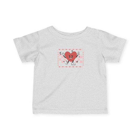 Peace Heart Infant T-Shirt for Little Ones