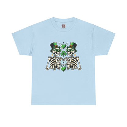 Funny Skeleton St Patricks Tee