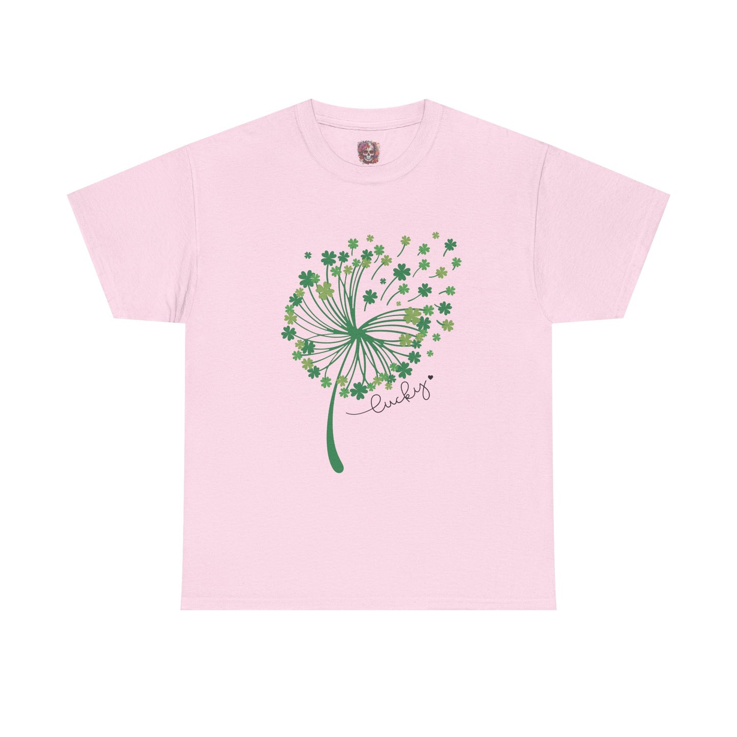 Lucky Clover Unisex Heavy Cotton Tee - St. Patrick’s Day Shirt