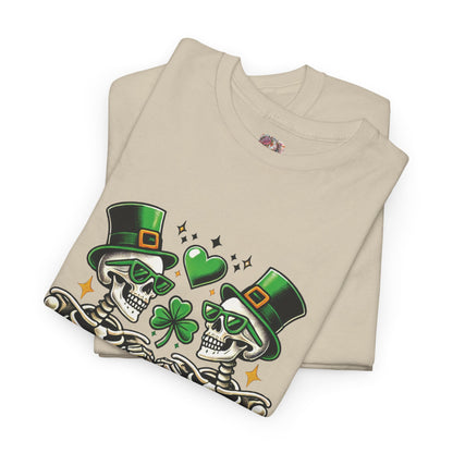Funny Skeleton St Patricks Tee