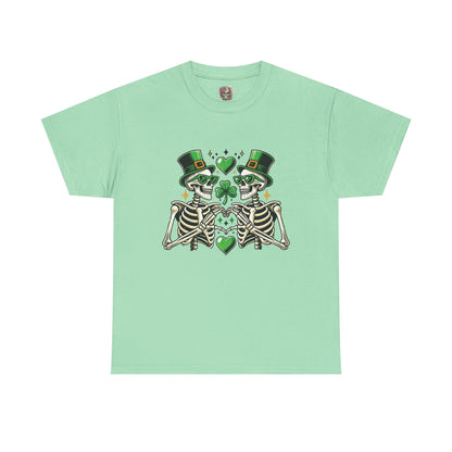 Funny Skeleton St Patricks Tee