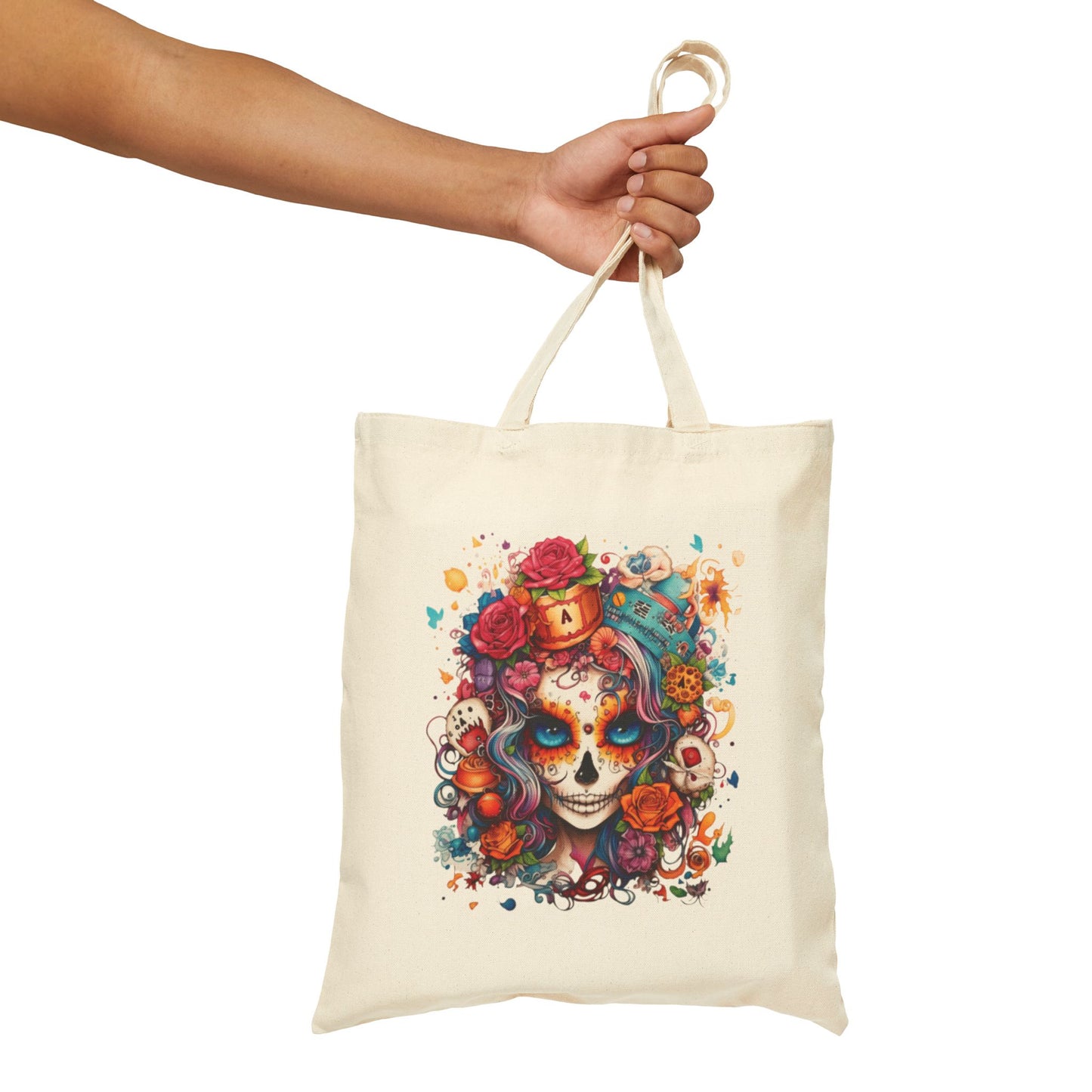 Alice  Cotton Canvas Tote Bag