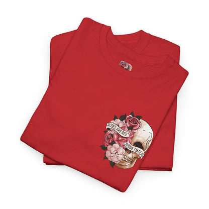 "Roses Are Red, Inside I'm Dead" -Floral Tee