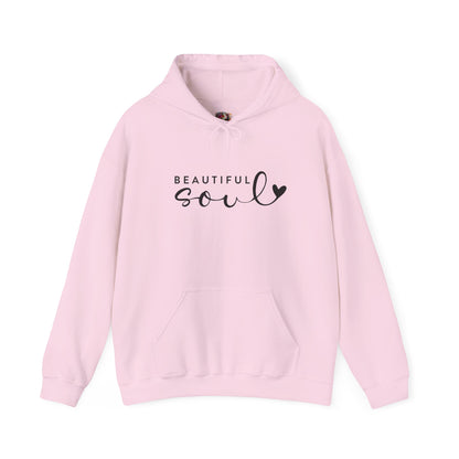 Beautiful Soul Hooded Sweatshirt, Unisex Hooded Sweatshirt, Cute Gift for Friends, Cozy Layer for All Seasons, Inspirational Clothing