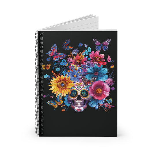 Mind Bloom: Spiral Notebook - Ruled Line
