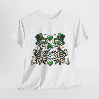 Funny Skeleton St Patricks Tee