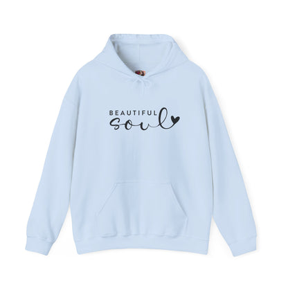 Beautiful Soul Hooded Sweatshirt, Unisex Hooded Sweatshirt, Cute Gift for Friends, Cozy Layer for All Seasons, Inspirational Clothing