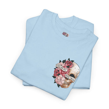 "Roses Are Red, Inside I'm Dead" -Floral Tee