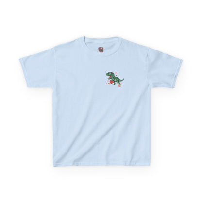 Dino Hearts Youth Valentine's Tee