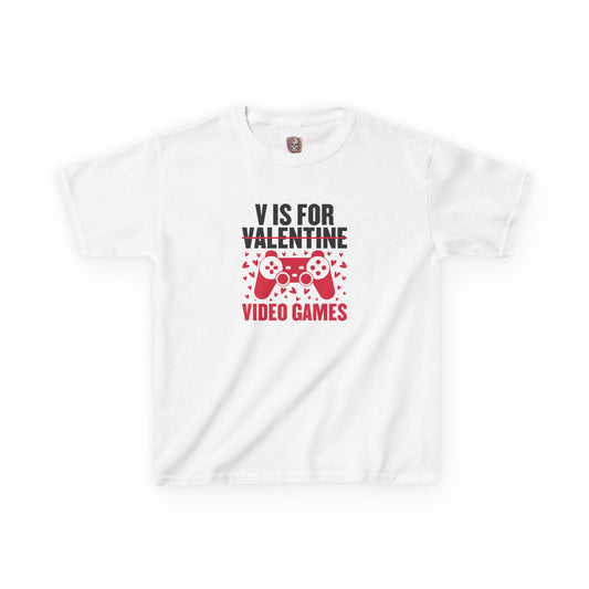 Video Games Youth Valentine's Tee