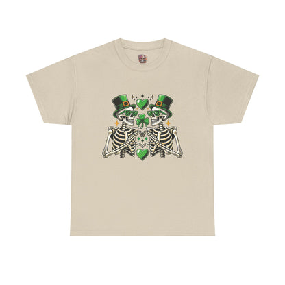 Funny Skeleton St Patricks Tee