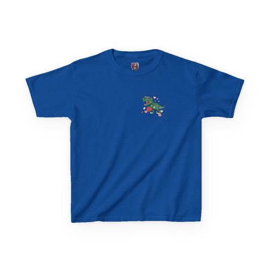Dino Hearts Youth Valentine's Tee