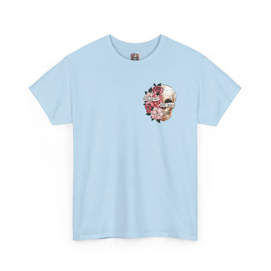"Roses Are Red, Inside I'm Dead" -Floral Tee