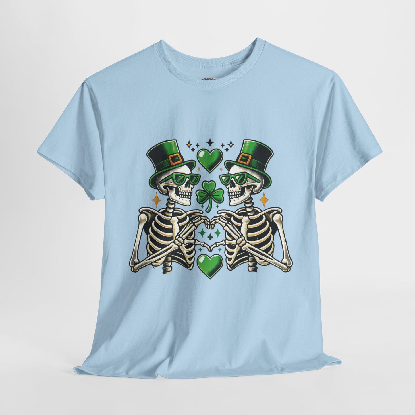 Funny Skeleton St Patricks Tee