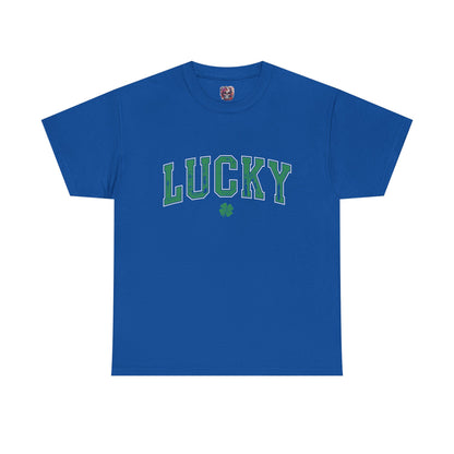Lucky Unisex Heavy Cotton Tee - St. Patrick's Day Casual Wear