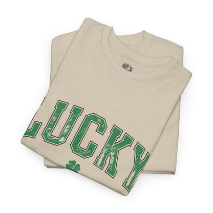 Lucky Unisex Heavy Cotton Tee - St. Patrick's Day Casual Wear
