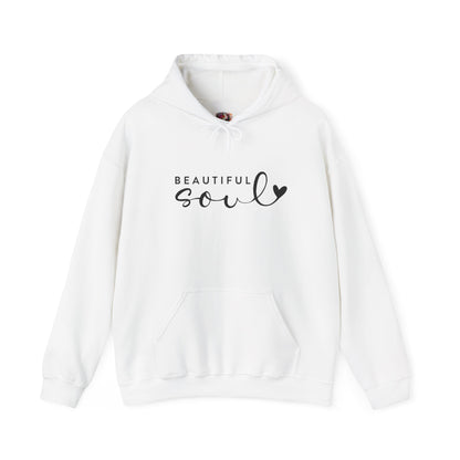 Beautiful Soul Hooded Sweatshirt, Unisex Hooded Sweatshirt, Cute Gift for Friends, Cozy Layer for All Seasons, Inspirational Clothing