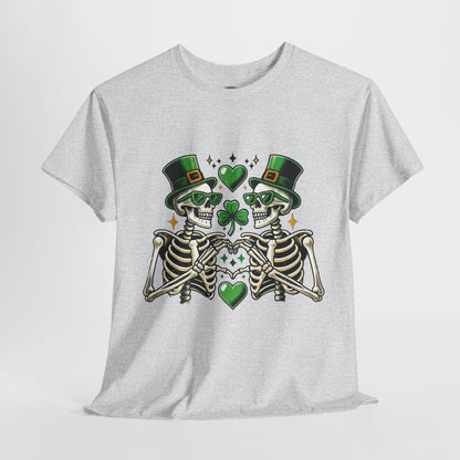 Funny Skeleton St Patricks Tee