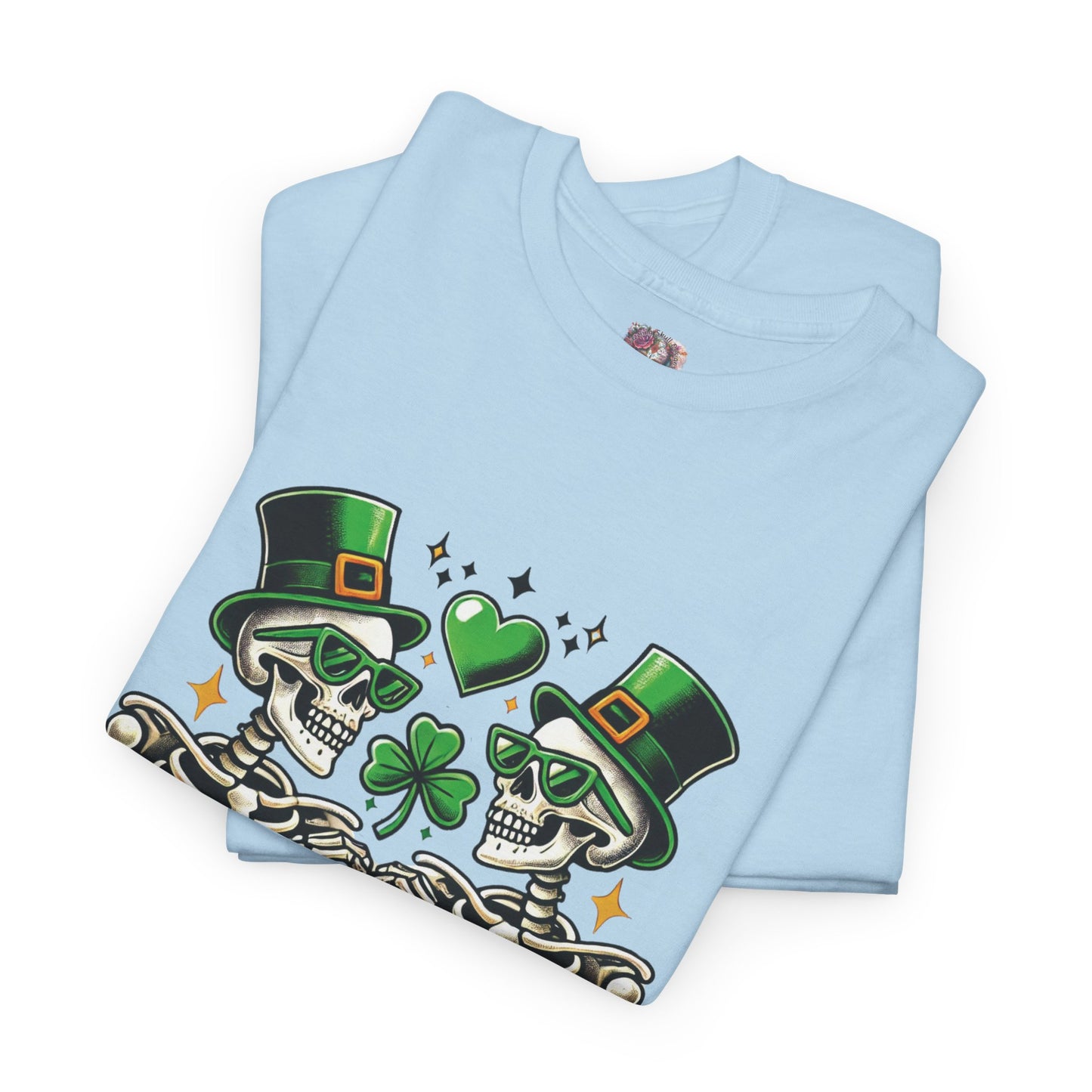 Funny Skeleton St Patricks Tee