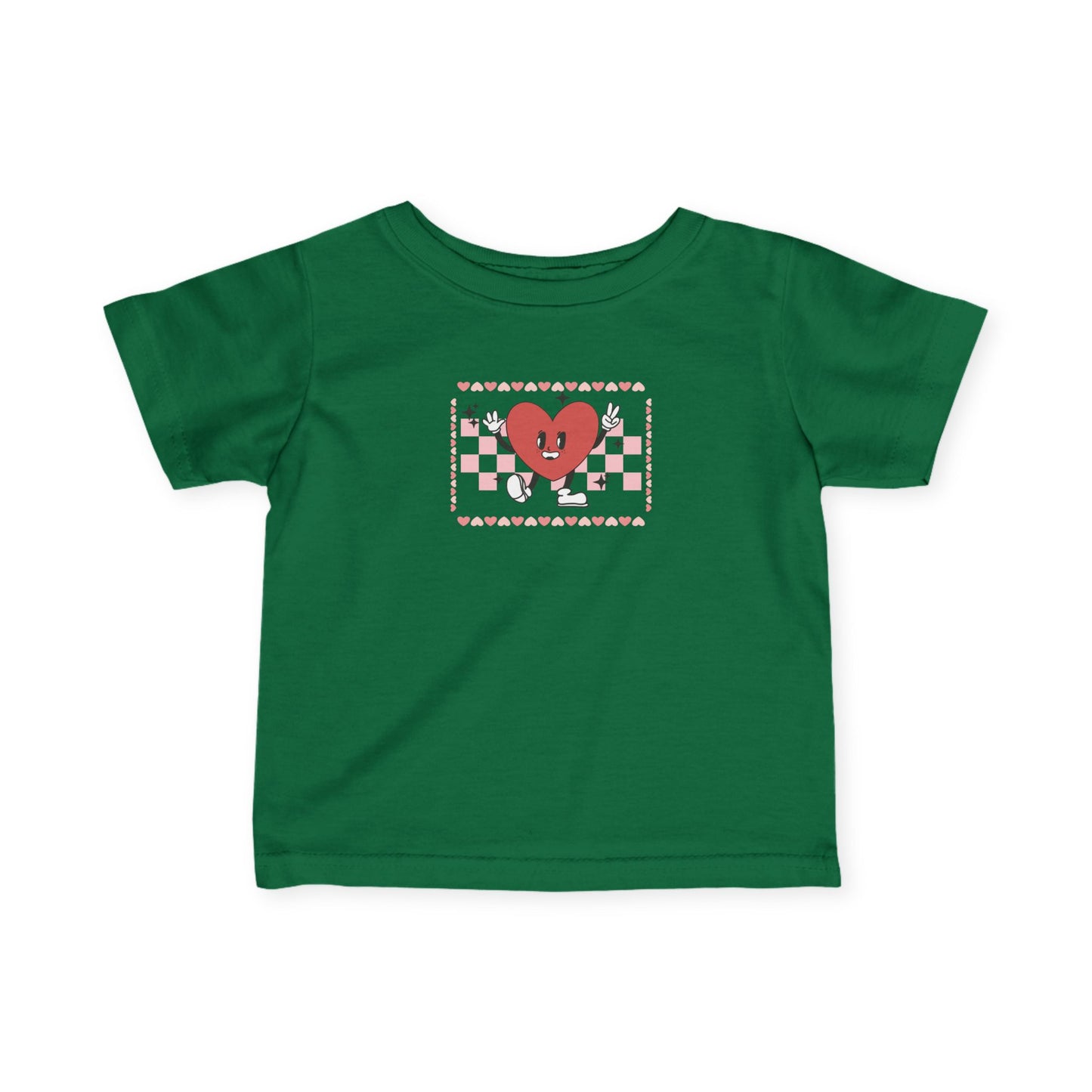 Peace Heart Infant T-Shirt for Little Ones