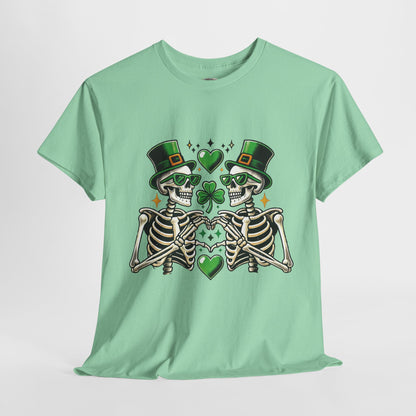 Funny Skeleton St Patricks Tee